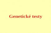 Genetické testy