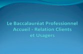 Le Baccalauréat Professionnel Accueil - Relation Clients et Usagers