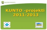 KUNTO - projekti  2011-2013