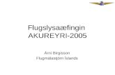 Flugslysaæfingin  AKUREYRI-2005