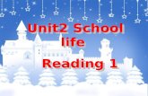 Unit2 School life    Reading 1