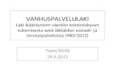 Tapio Siirilä 29.9.2013