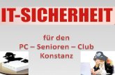 für den  PC – Senioren – Club Konstanz