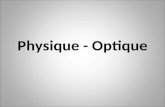 Physique - Optique