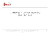 Chương 7 Virtual Memory (bộ nhớ ảo)