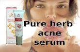 Pure herb  acne serum
