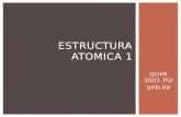 Estructura Atomica  1
