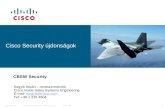 Cisco Security újdonságok