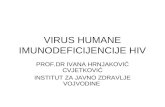 VIRUS HUMANE IMUNODEFICIJENCIJE HIV