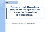 Anvers - Al  Hoceima Projet  de coopération   dans  le  domaine d’éducation