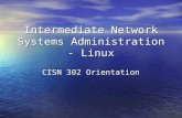 Intermediate Network Systems Administration - Linux