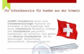 Ihr Schreibservice für Kunden aus der Schweiz