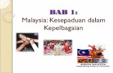 BAB 1:  Malaysia: Kesepaduan dalam Kepelbagaian