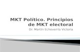 MKT Político. Principios de MKT electoral