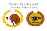 Suomen Ajokoirajärjestö  Suomen Beaglejärjestö