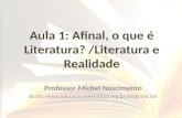 Professor  Michel Nascimento BLOG: educacaoadventista.br/blog/michel