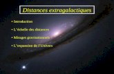 Distances extragalactiques