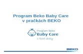Program Beko Baby Care  v pračkách BEKO