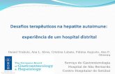 Desafios terapêuticos na hepatite  autoimune :  experiência de um hospital distrital