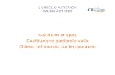 IL CONCILIO VATICANO II GAUDIUM ET SPES