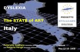 DYSLEXIA The STATE of ART Italy
