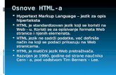 Osnove HTML-a