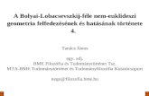 A Bolyai-Lobacsevszkij-féle nem-euklideszi geometria  felfedezésének és hatásának története 4.