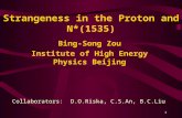 Strangeness in the Proton and N*(1535)