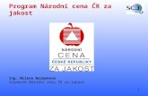 Program Národní cena ČR za jakost