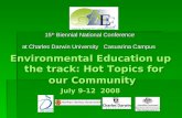 15 th  Biennial National Conference  at Charles Darwin University   Casuarina Campus
