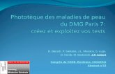 Phototèque des maladies  de peau du DMG Paris  7 : créez et exploitez vos tests