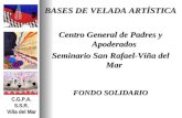 BASES DE VELADA ARTÍSTICA Centro General de Padres y Apoderados Seminario San Rafael-Viña del Mar
