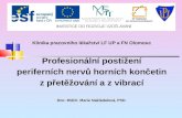 Klinika pracovního lékařství LF UP a FN Olomouc Profesionální postižení