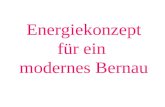 Energiekonzept für ein  modernes Bernau