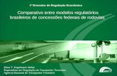 Comparativo entre modelos regulatórios brasileiros de concessões federais de rodovias