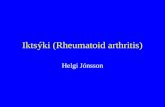 Iktsýki (Rheumatoid arthritis)