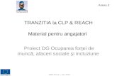 TRANZITIA la CLP & REACH