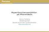 Hypertensionsprojekter  på Pharmakon