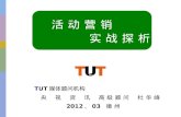 T UT媒体顾问机构  央    视    资    讯    高 级 顾 问    杜 华 峰    2012、03  德 州