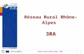Réseau Rural Rhône-Alpes 3RA