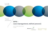 BPM – case management, měření procesů