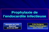 Prophylaxie de l’endocardite infectieuse