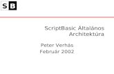ScriptBasic Általános Architektúra