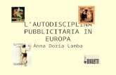 L’AUTODISCIPLINA PUBBLICITARIA IN EUROPA