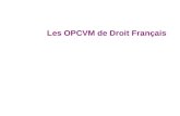 Les OPCVM de Droit Français