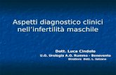 Aspetti diagnostico clinici nell’infertilità maschile