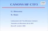 CANONS HF CTF3
