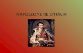 NAPOLEONE RE  D’ITALIA