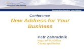 Conference  New Address for Your Business
