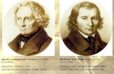 Jacob Ludwig Karl Grimm  (4.1.1 7 85- 20.9.1863)